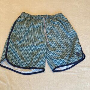 Mister Mr Swim Men's Lined Swim Trunks Bathing Suit Dolphins Size XL EUC